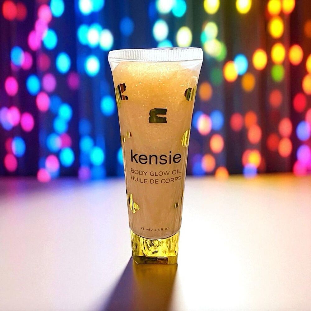KENSIE SO PRETTY BODY GLOW OIL 2.5 Oz 75 ml Brand New Without Box & Sealed